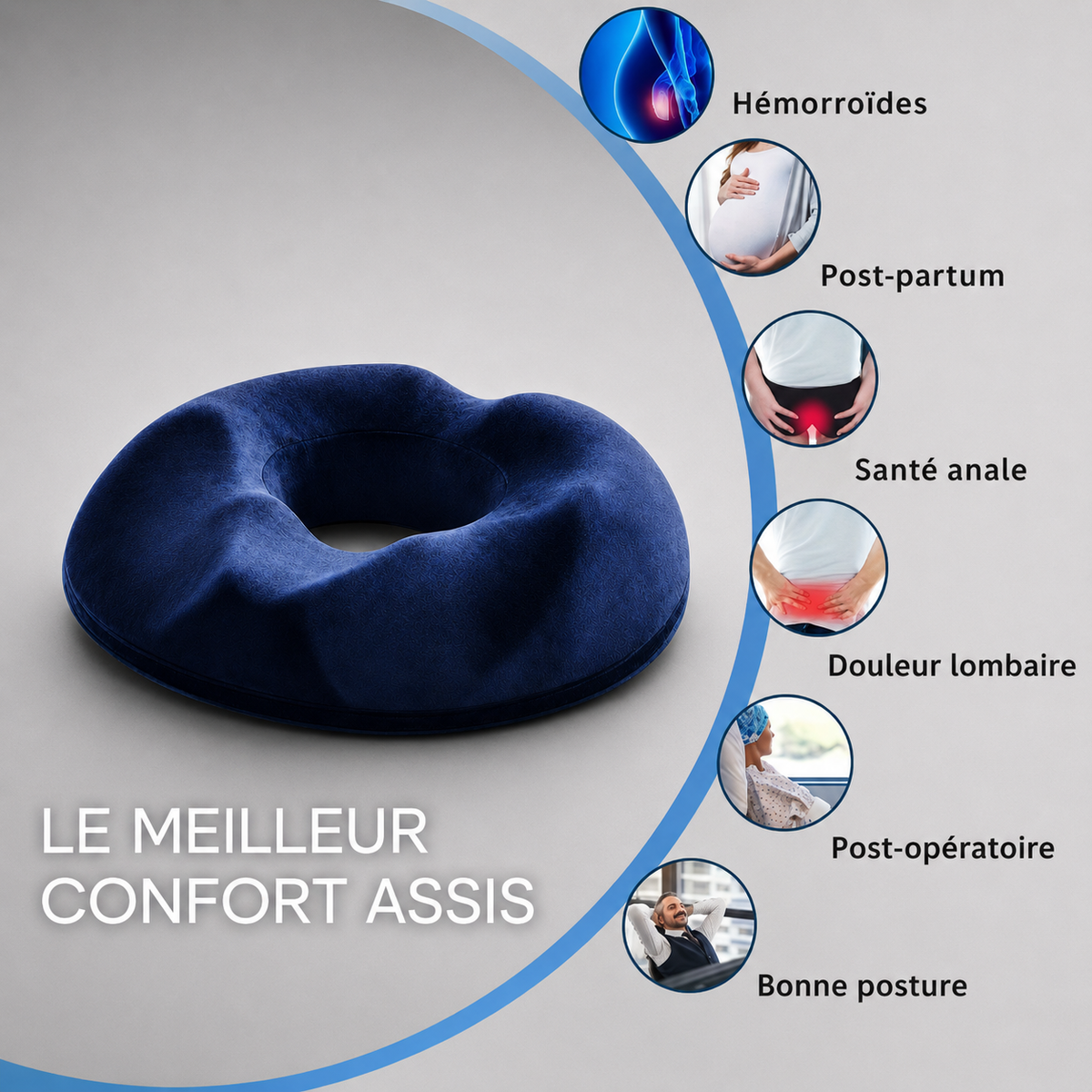 Oreiller Donut Coccyx DOSIOS